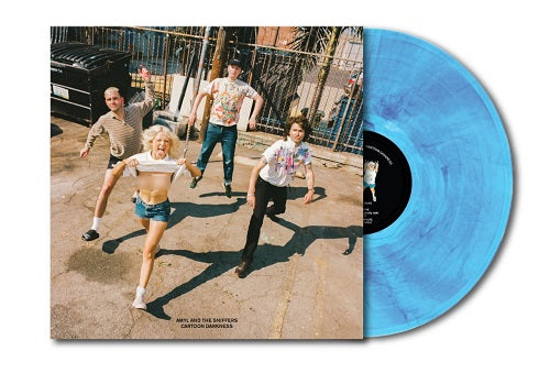 Amyl And The Sniffers - Cartoon Darkness Blue Marble Vinyl