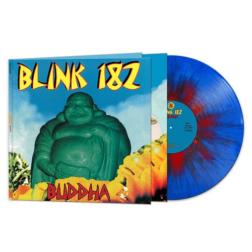 Blink 182 - Buddha Blue/Red Splatter Vinyl