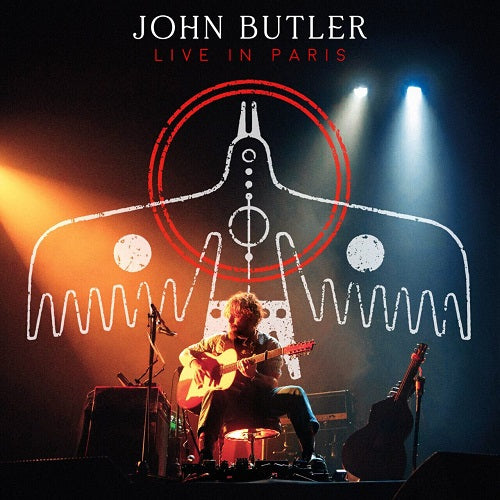 John Butler - Live In Paris Album Cover