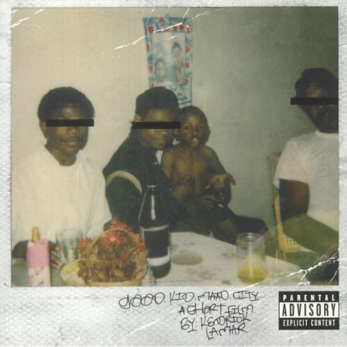 Kendrick Lamar - good kid, m.A.A.d city Album Cover