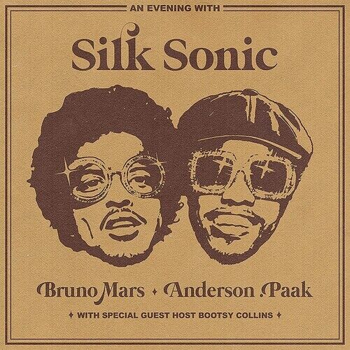 Silk Sonic - An Evening With Silk Sonic (Yellow Vinyl) Album Cover