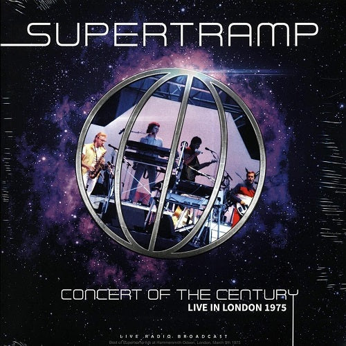 Supertramp - Concert Of The Century: Live In London 1975 Album Cover