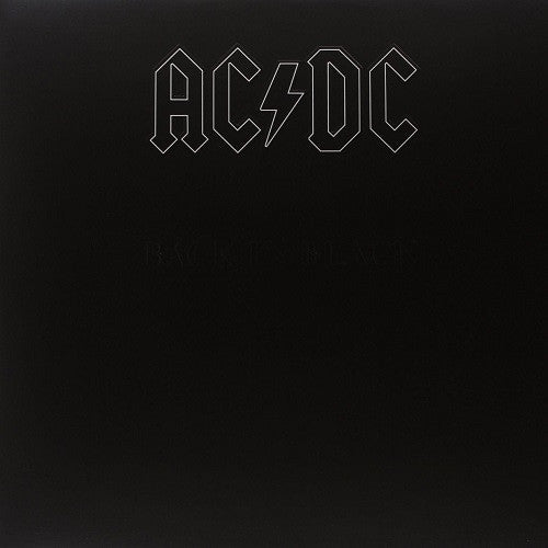 AC/DC - Back In Black Album Cover