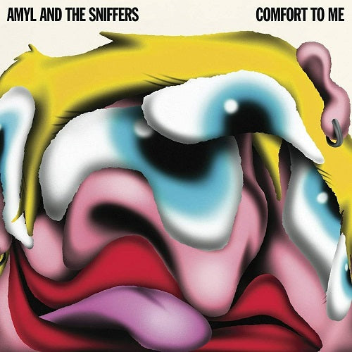 Amyl And The Sniffers - Comfort To Me (Blue Vinyl) Album Cover