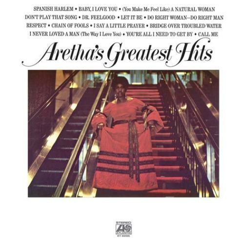 Aretha Franklin - Aretha's Greatest Hits Album Cover