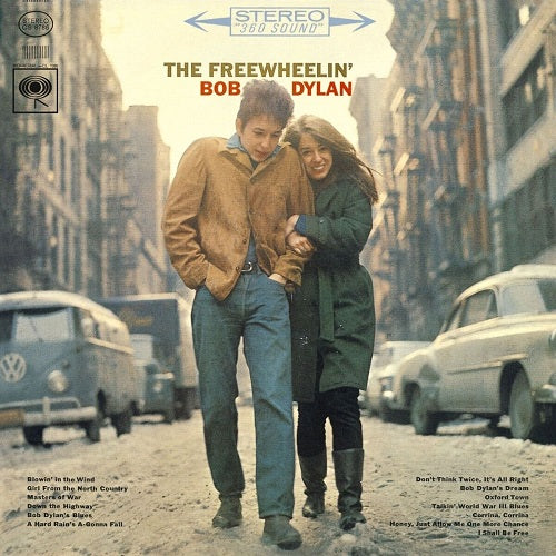 Bob Dylan - The Freewheelin' Bob Dylan Album Cover