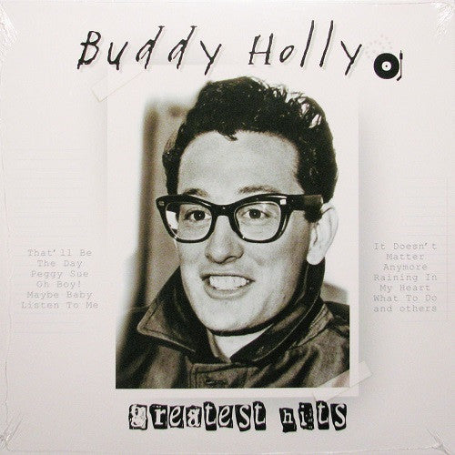 Buddy Holly - Greatest Hits Album Cover