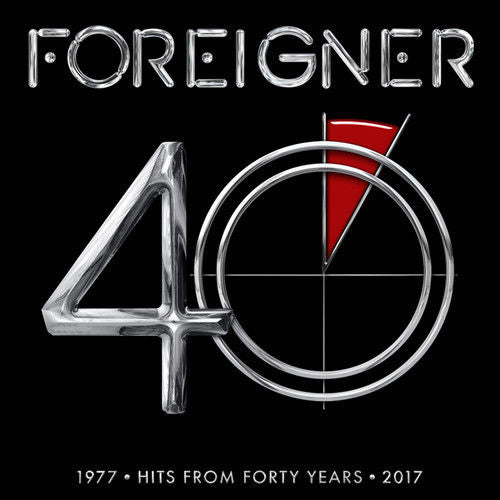 Foreigner - 40 (1977-Hits From Forty Years-2017) Album Cover