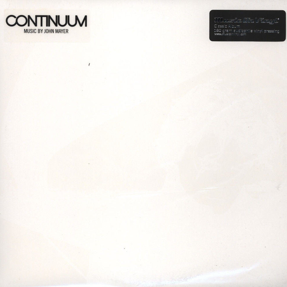 John Mayer - Continuum Album Cover