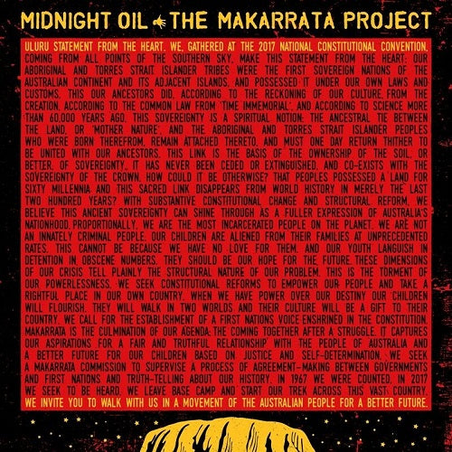 Midnight Oil - The Makarrata Project Album Cover