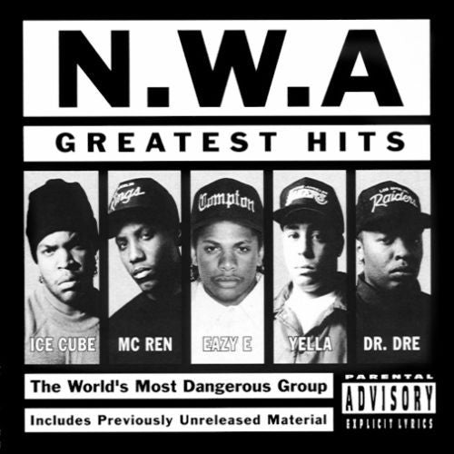 N.W.A - Greatest Hits Album Cover