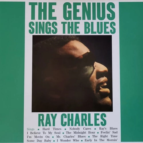 Ray Charles - The Genius Sings The Blues Album Cover