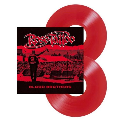 Rose Tattoo - Blood Brothers Blood Red Vinyl