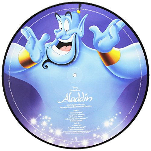 Soundtrack - Aladdin Picture Vinyl Reverse Image