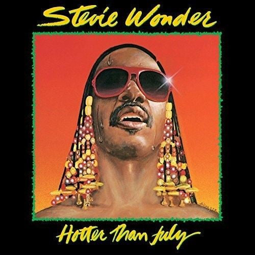 Stevie Wonder - Hotter Than July Album Cover
