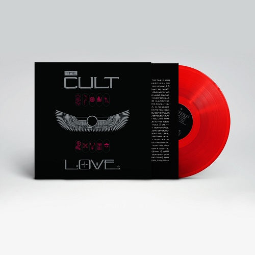 The Cult - Love Transparent Red Vinyl