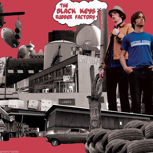 The Black Keys - Rubber Factory Album Cover